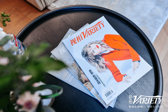 店内陈列《视相Variety》杂志