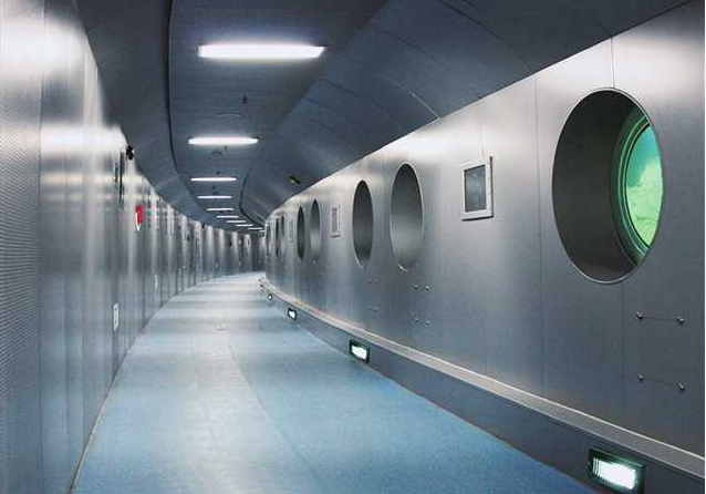 白鹤梁水下博物馆参观廊道 涪陵区委宣传部供图