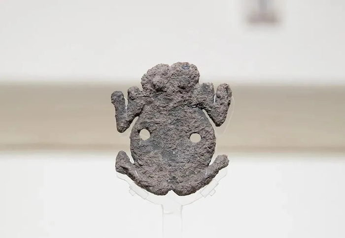 铜蛙陶寺遗址出土