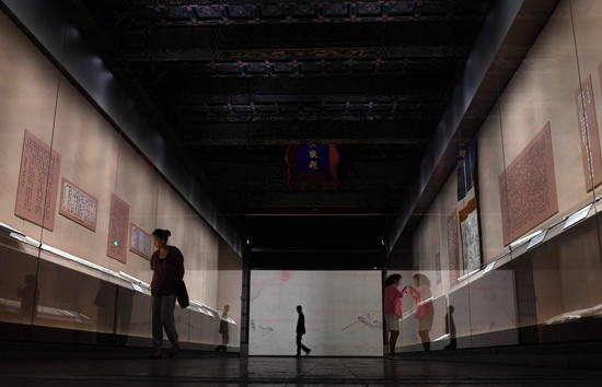 　　展厅内部。新华社记者 金良快/摄