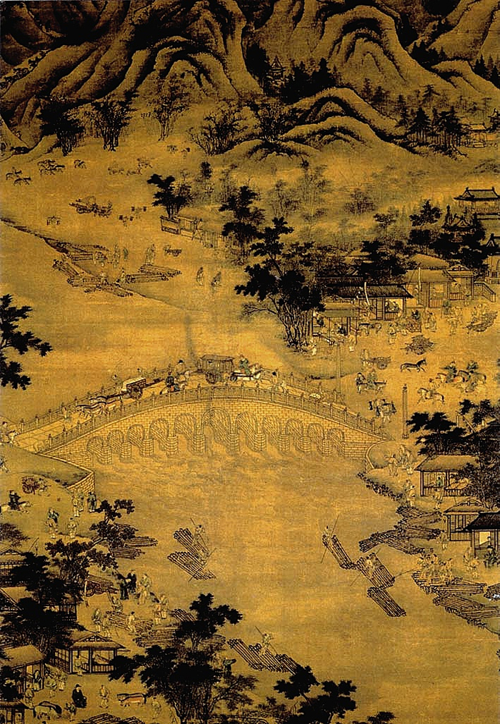 ▍《卢沟运筏图》
