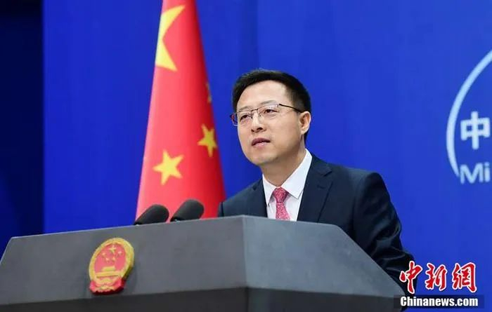 资料图：中国外交部发言人赵立坚