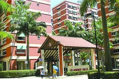 这是新加坡女皇镇一处组屋区。图源：新华社