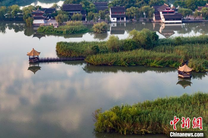 京剧《沙家浜》唱红大江南北，沙家浜从此声名远播，阿庆嫂更是家喻户晓。　泱波 摄
