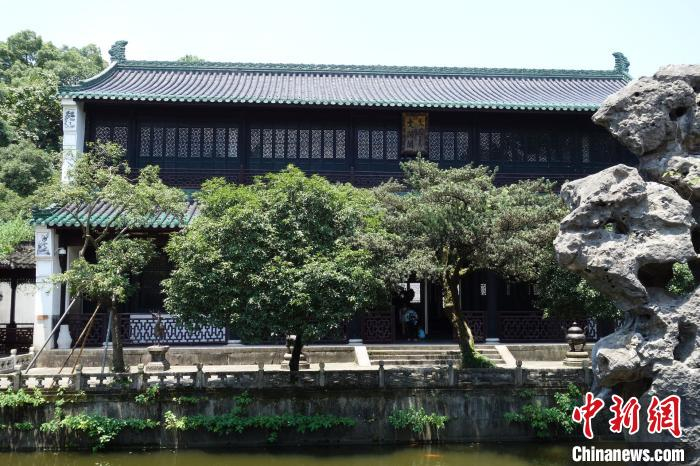 杭州文澜阁。浙江图书馆供图