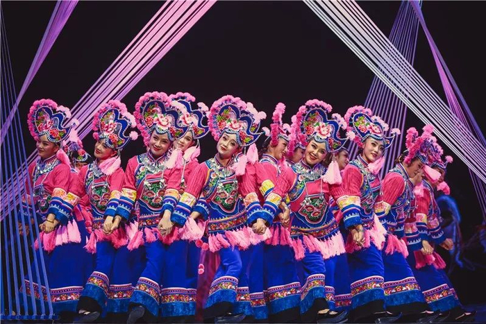 《云绣彝裳》惊艳开演。 楚雄州委宣传部供图