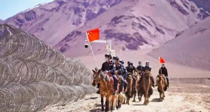 △图片来源：新疆喀什边境管理支队叶城县边境管理大队