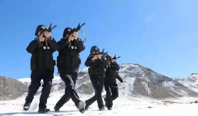 △图片来源：新疆喀什边境管理支队叶城县边境管理大队