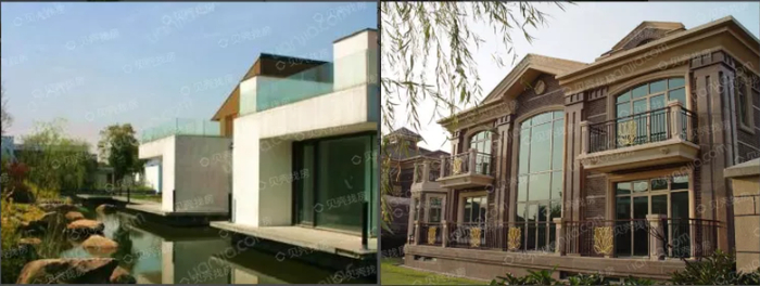 （左：九间堂   右：御翠园，图片来自贝壳找房）