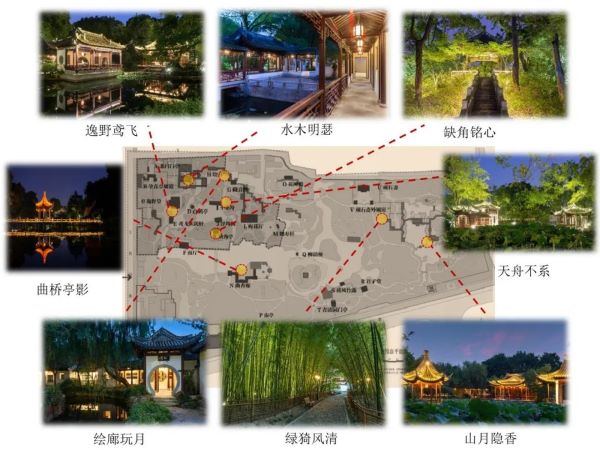 图说：八大夜景“打卡点”