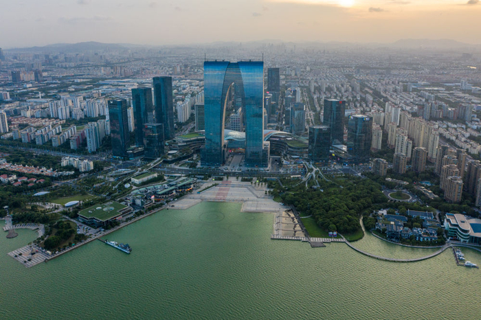 苏州工业园区。新华社记者 李博 摄