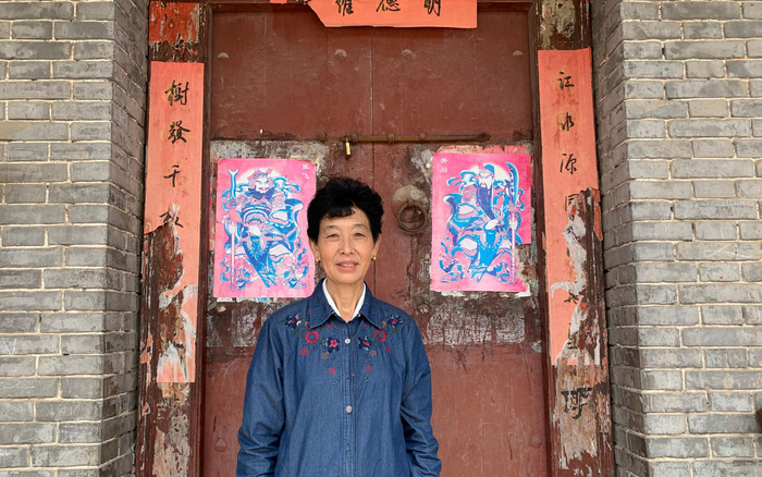 怀梆戏老艺人赵小景。新京报记者 耿子叶 摄