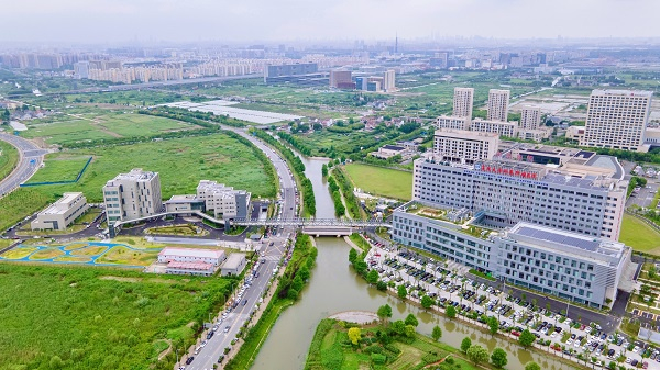 图说：复旦大学附属肿瘤医院（浦东院区） 来源/采访对象提供 