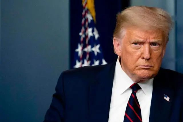 7月30日，美国总统特朗普在美国华盛顿白宫举行新闻发布会。新华社/法新