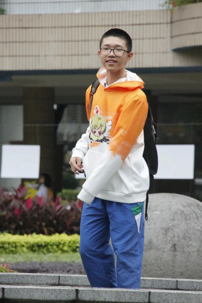 饶睿。图片由学校提供