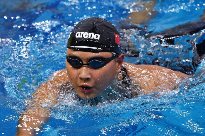 王简嘉禾因为体测连续三次无缘项目决赛。