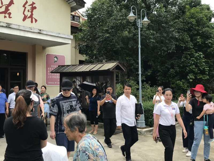 ▲影视企业实地考察