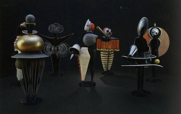 《三元芭蕾》的形象 图源：《包豪斯剧场》