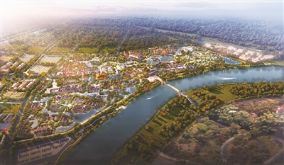  龙运城俯瞰（效果图）