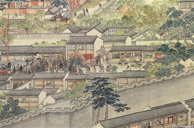  《姑苏繁华图》（局部）