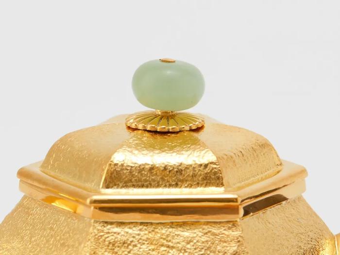 999纯银、24K纯金手作茶壶，非遗大师母炳林出品|| Chin@美物_