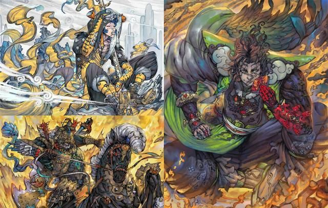 三国杀:浅析画家苍月白龙,辨识度最高的画师,画风独特画工精细