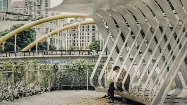 ▲亲水平台上景观式休憩廊亭