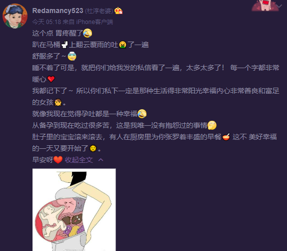 王灿首分享怀孕过程,老公杜淳戒烟戒酒备孕三个月,否认奉子成婚