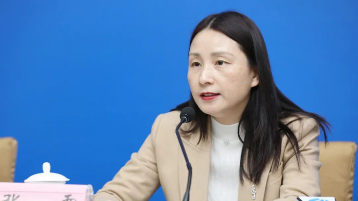 发布人：合肥经开区管委会副主任 张露（李轶晗 摄）