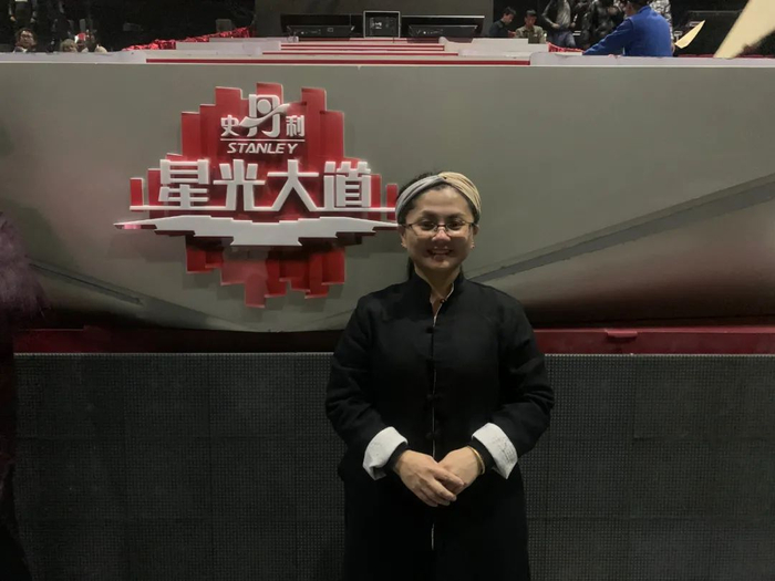 ▲《星光大道》前台幕后