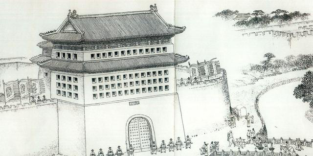 图为《京门九衢图》—— 创作资料用图