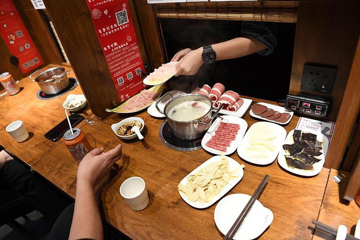 “一人食”火锅（图片来源：CFP）
