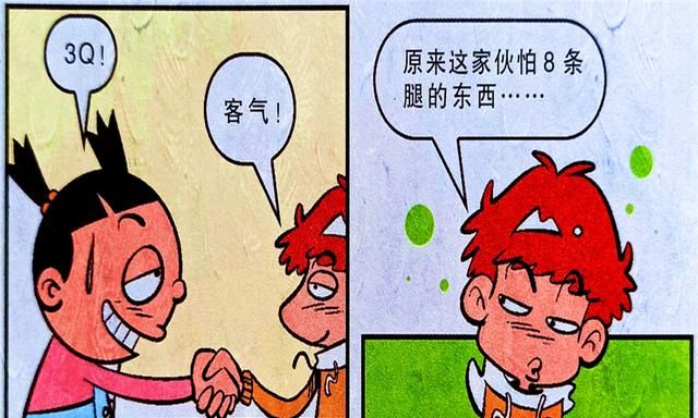 衰漫画：衰衰意外发现同桌的弱点,天不怕地不怕的她,竟害怕螃蟹|蜘蛛|学霸|毛豆豆|虫子|胆子_新浪新闻