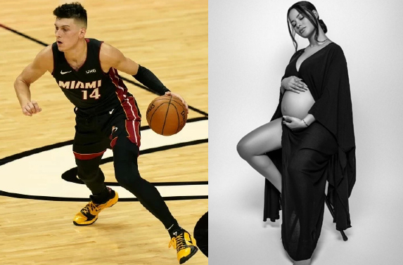 00后新星泰勒希罗即将当爹!极品女友怀孕,身材完美,很甜蜜