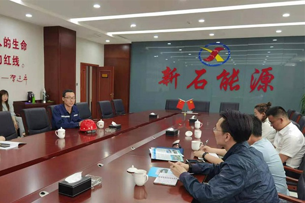 原平经济开发区新石能源有限公司引进回的人才（央广网 发 霍斌 摄）