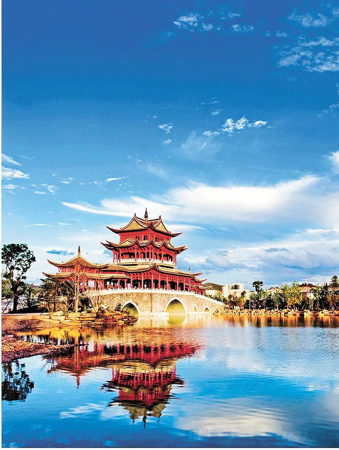 玉溪大河兰溪桥  李江 摄