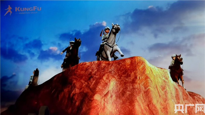 《长征先锋》剧照（央广网发 杨丽摄）