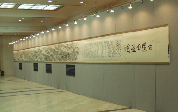 （《古运回望图》展厅）