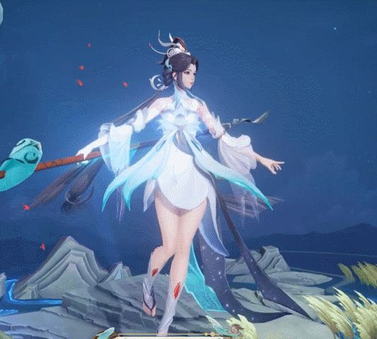 王者荣耀：大乔白鹤梁神女来了,水墨双鱼特效,史诗级限定品质!|大乔|白鹤梁|神女