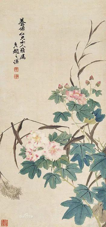 晚清海派花鸟画大师赵之谦的绘画作品欣赏