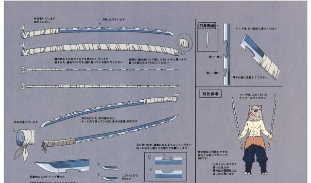 《鬼灭之刃》:鬼杀队主要角色介绍,人物和武器设计欣赏