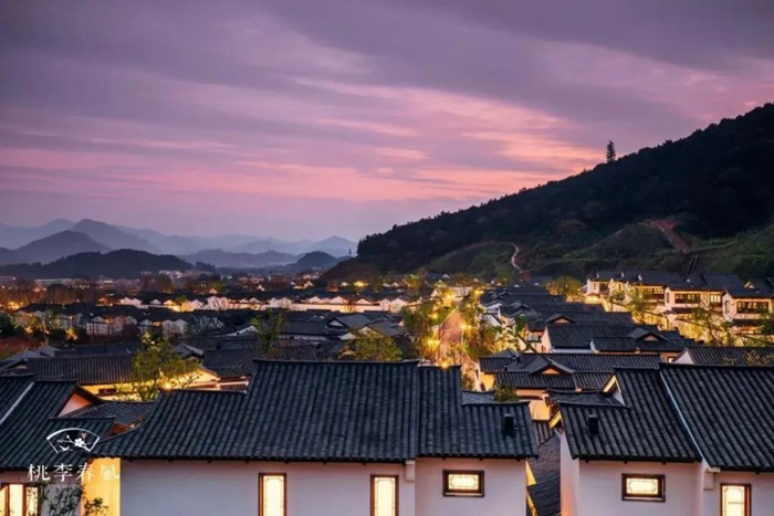 （杭州桃李春风实景图，艾绿蓝城桃李春风提供，央广网发）