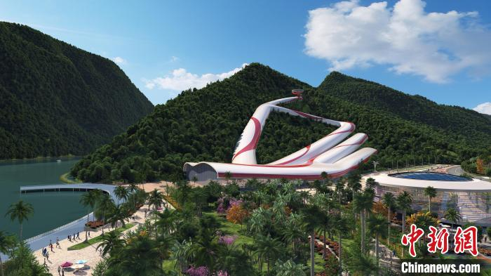 滑雪场项目效果图 肇庆市委宣传部供图