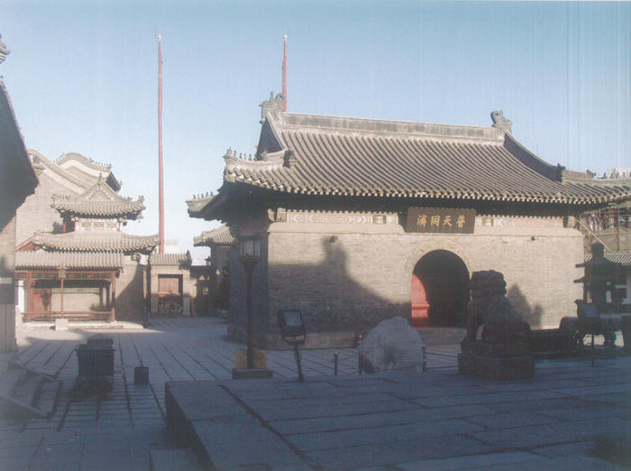 （《古运回望图》采风图片）