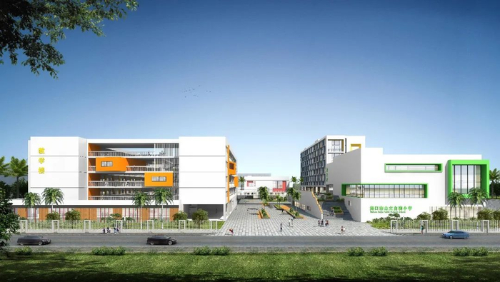 海南白驹学校椰海分校项目效果图