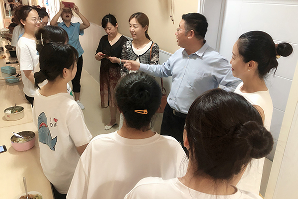 调研现场（太原幼儿师范高等专科学校供图）