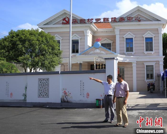 华东村一影 叶宏斌 摄