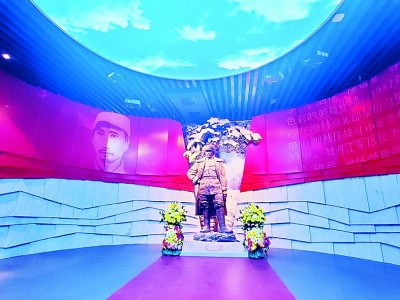 　　位于海林市的杨子荣纪念馆 牡丹江市委新闻中心供图