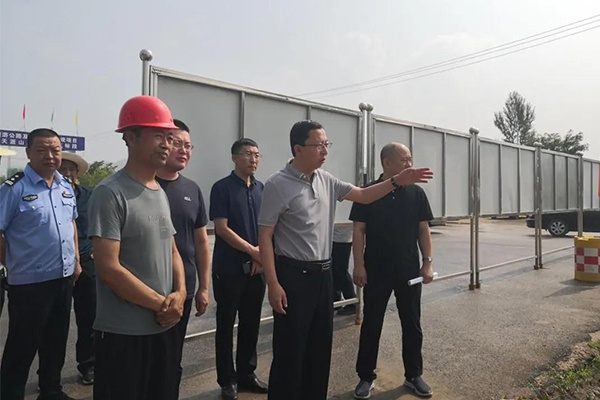 调研现场（赵宇婷供图）