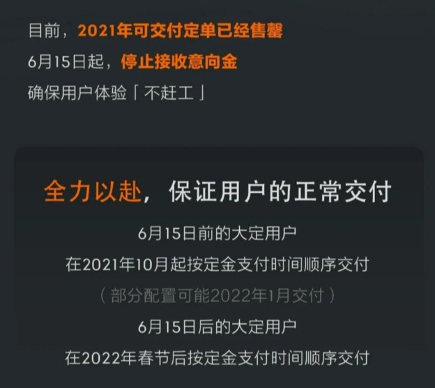 极氪最新交付规则（图片来源于网络）